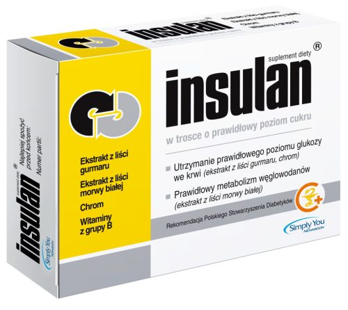 Insulan Tabletten für den Blutzuckerspiegel - 120 überzogene Tabletten, 2-Monats-Packung