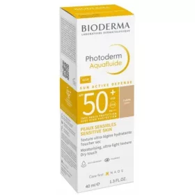   Bioderma Photoderm Aquafluide SPF 50+ - Ultraleichter Sonnenschutzfluid für helle Haut, 40 ml