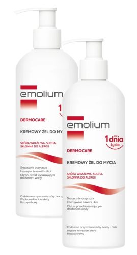 Emolium Dermocare Kremowy żel do mycia 400 ml