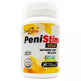   Penistim Gold - 80 Kapseln zur Potenzsteigerung und Erektionsverstärkung