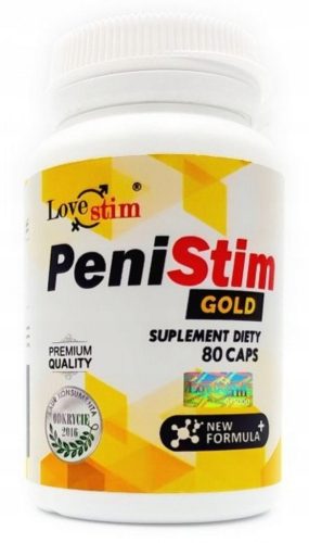 Penistim Gold - 80 Kapseln zur Potenzsteigerung und Erektionsverstärkung