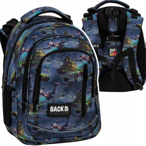 Schulrucksack BackUP 24L mit Fortnite BATTLE Motiv - Stilvoll & Funktionell