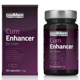   CoolMann Cum Enhancer - Natürliche Kapseln zur Förderung der Spermienproduktion