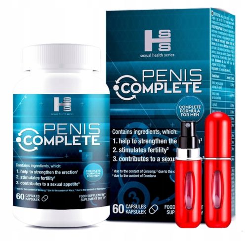 Penis Complete - Natürlicher Supplement für männliche Stärke und verbesserte sexuelle Leistung