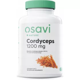  Cordyceps 1200 mg - Vegane Kapseln mit Hochkonzentriertem Extrakt, 120 Stück