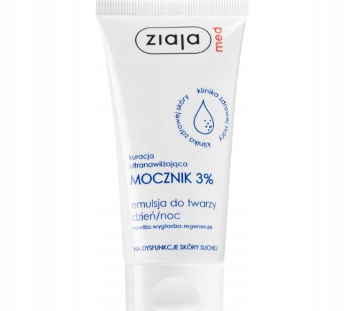 Emulsja nawilżający do twarzy Ziaja med dzień i noc 50 ml