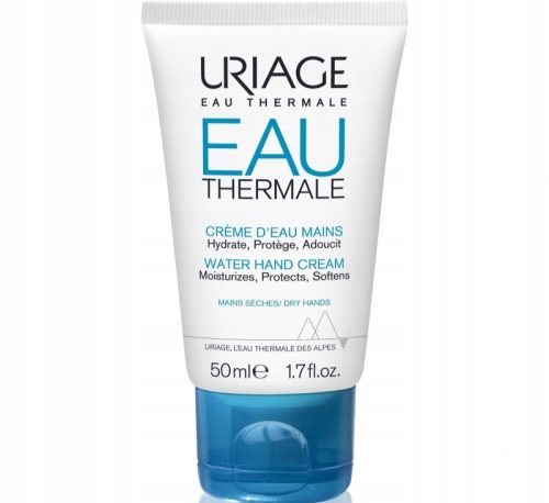Uriage Eau Thermale Water Hand Cream, 50 ml - Pflegende Handcreme für samtweiche Haut