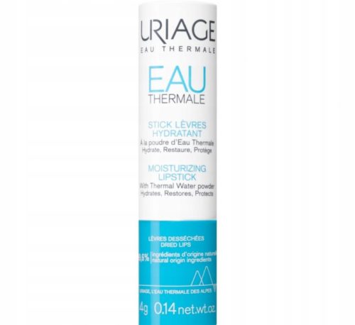 Uriage Eau Thermale Feuchtigkeitsspendender Lippenstift mit Thermalwasser, 4 g