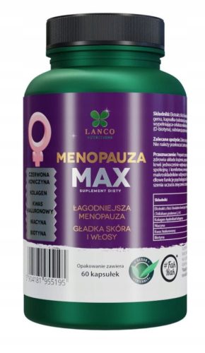 Natürliches Unterstützungsmittel für Frauen in der Menopause - MENOPAUZA MAX