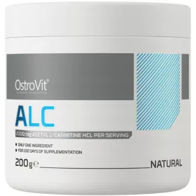   OstroVit Acetylo-L-Karnityn Pulver 200g - Natürlicher Geschmack, Optimale Absorption