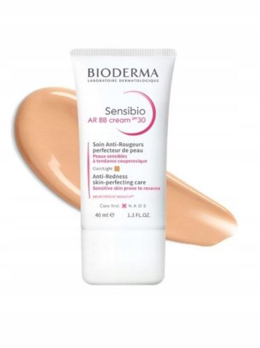 Bioderma Sensibio AR BB Cream SPF30 Krem do twarzy do skóry wrażliwej 40ml