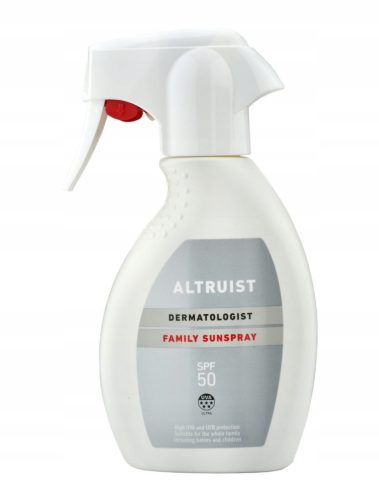 Altrusit FAMILY SUNSPRAY: Alkoholfrei SPF50 Sonnenschutz für die ganze Familie, 250ml