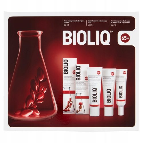 Bioliq 65+ Pflegeset für reife Haut - Tages-, Nacht- und Spezialcreme