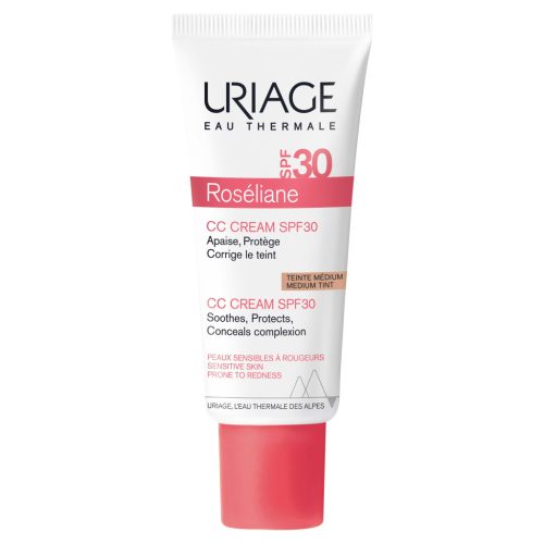 Uriage Roséliane CC Creme SPF 30 für empfindliche Haut, 40 ml