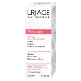   URIAGE Roseliane Creme gegen Rötungen - Beruhigende, stärkende Pflege, 40ml