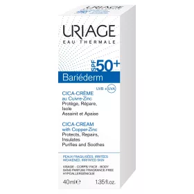 Uriage Bariederm Cica Regenerierende Creme SPF50+ 40 ml