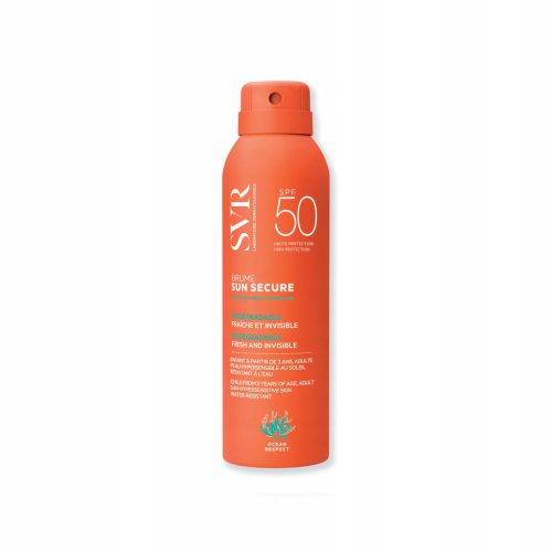 SVR Sun Secure Brume SPF50+ Biologisch Abbaubares Sonnenschutzspray, 200ml