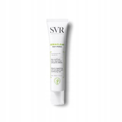 SVR Sebiaclear Mat + Pores - Pflege für Mischhaut und fettige Haut, 40ml