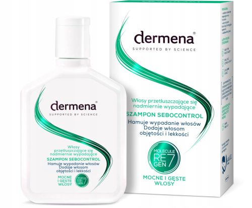 DERMENA SEBOCONTROL Shampoo gegen fettiges und ausfallendes Haar 200ml