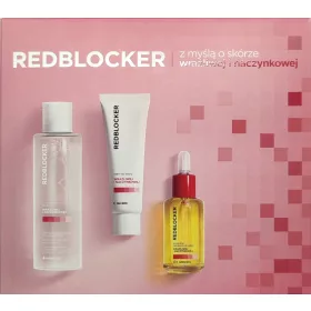   Komplett-Pflegeset für sensible und Gefäßhaut: Konzentrat, Nachtcreme, Mizellenwasser