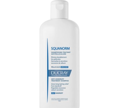 SQUANORM Anti-Schuppen Shampoo für fettige Schuppen, 200 ml