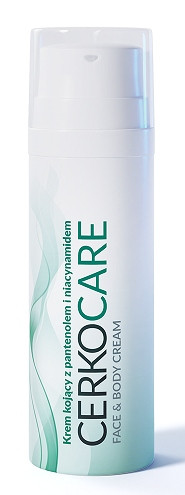 BERUHIGENDE CERKOCARE CREME MIT PANTHENOL UND NIACINAMID FÜR GESICHT UND KÖRPER 50 ML
