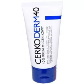   Cerkoderm 40% Urea Creme für trockene und empfindliche Haut, 50ml