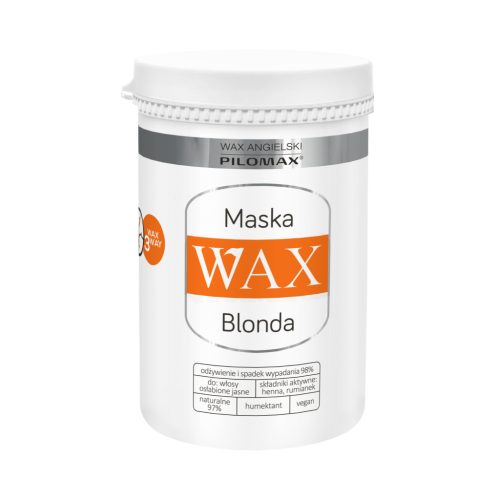 BLONDA WAX 480ml - Intensiv regenerierende Haarmaske für trockenes und strapaziertes Haar