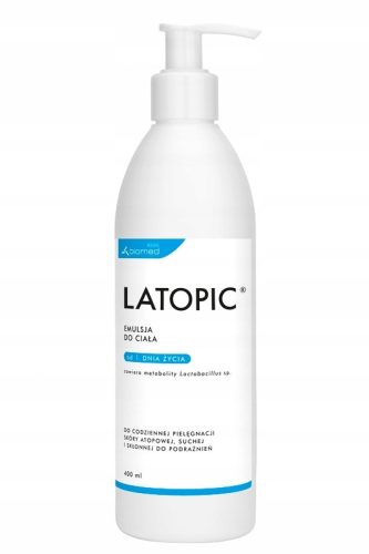 Latopic Körperemulsion für Babys ab dem 1. Lebenstag, 400 ml