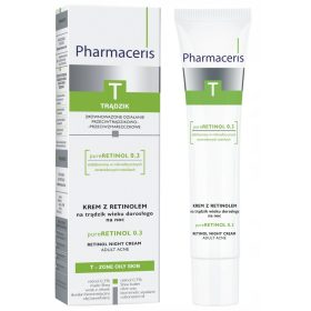 Pharmaceris T pureRETINOL - Nachtcreme gegen Akne und Falten