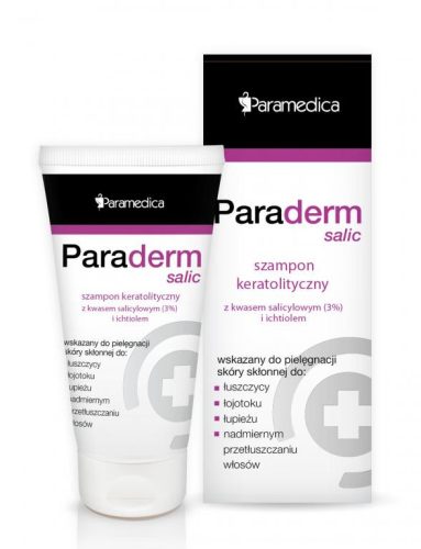 Paramedica Paraderm Salic 150 ml Szampon przeciwłupieżowy
