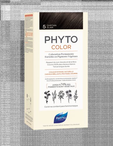 Phyto Color Dauerhafte Haarfarbe mit Pflanzenpigmenten - Leuchtendes Hellkastanienbraun