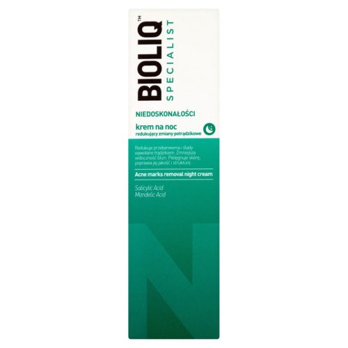 BIOLIQ SPECIALIST Nachtcreme zur Reduktion von Aknenarben 30 ml