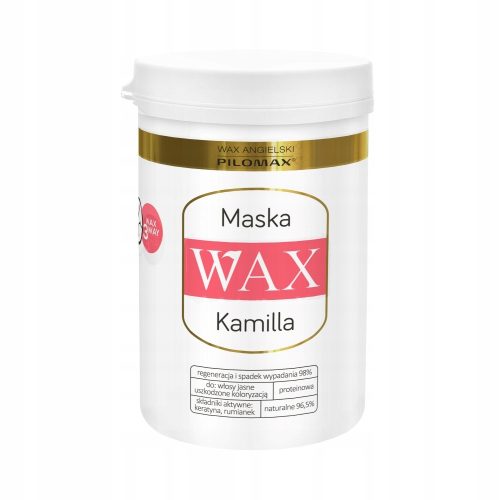 Regenerierende Haarmaske von WAX ColourCare für gefärbtes Haar