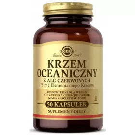 Solgar Ozeanisches Silizium 25 mg aus Rotalgen - 50 Kapseln
