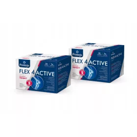   Protego FLEX 4Active Orange Geschmack - Ergänzung für gesunde Gelenke mit Kollagen und Vitaminen, 60 Beutel