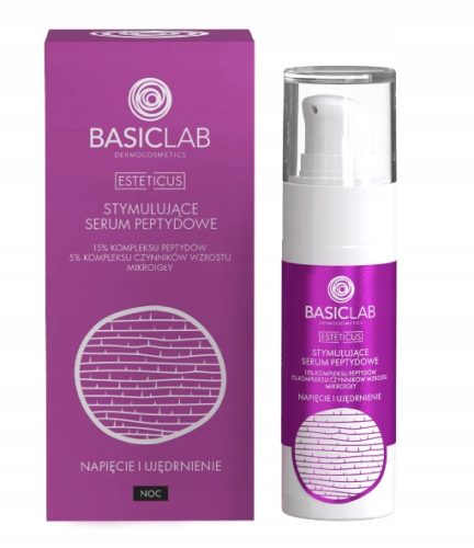 BasicLab Peptid-Stimulierendes Serum 30ml für straffere Haut