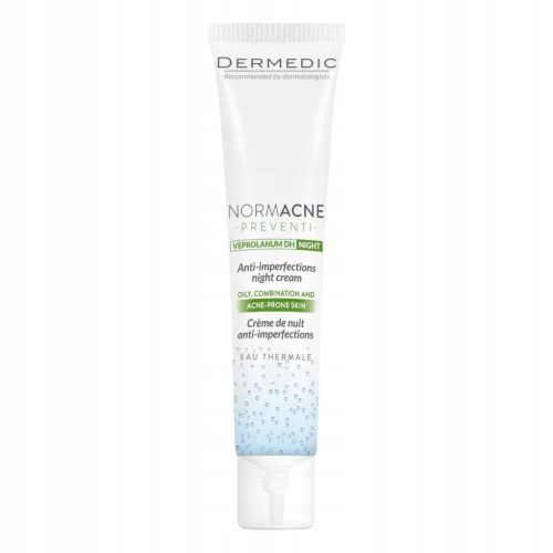 Dermedic Normacne Preventi - Anti-Akne Nachtcreme für unreine Haut 40 ml