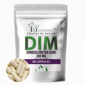   Forest Vitamin® Diindolometan (DIM) 200 mg – Unterstützt die hormonelle Balance, 60 Kapseln