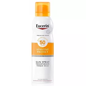   Eucerin Sensitive Protect Sonnenschutzspray SPF50 - Sicher für Kinder, 200ml