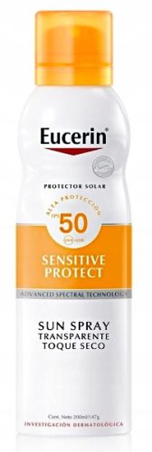 Eucerin Sensitive Protect Sonnenschutzspray SPF50 - Sicher für Kinder, 200ml