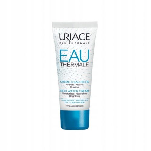 Uriage Eau Thermale Reichhaltige Feuchtigkeitscreme 40 ml für trockene und empfindliche Haut