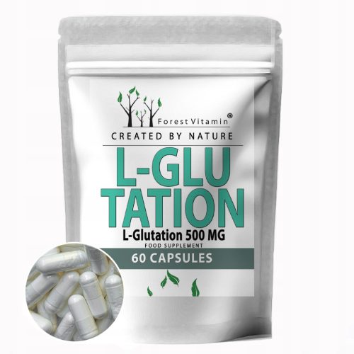 Forest Vitamin® L-Glutathion Reduziert 500 mg - 60 Kapseln für natürlichen Zellschutz