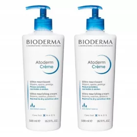   BIODERMA ATODERM Intensive Baume & Creme Ultra: Pflege-Set für extrem trockene Haut, 2x 500 ml