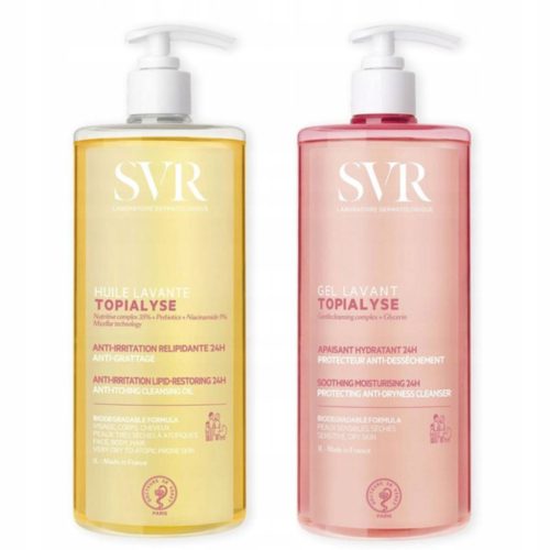 SVR Topialyse Gel Lavant żel do mycia całego ciała 1000 ml
