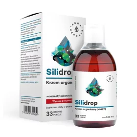   Aura Herbals Nahrungsergänzungsmittel Silizium, flüssig, 500 ml, vegan
