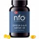 NFO OMEGA 3-6-9 Lachsöl – Hochwertiges Fischöl mit essentiellen Fettsäuren (120 Weichkapseln)