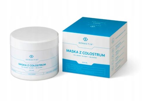 Genactiv Haarmaske mit Colostrum 250 ml - Intensive Pflege für Kopfhaut und Haar