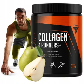   EnduranceCOLLAGEN 4 RUNNERS+: Unterstützt Gelenke, mit Vitamin C und Mineralien, 350g Birnengeschmack