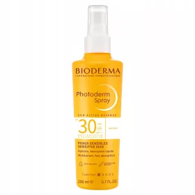   Bioderma Photoderm Leichtes Spray SPF30 – Sonnenschutzmittel für die ganze Familie, 300 ml